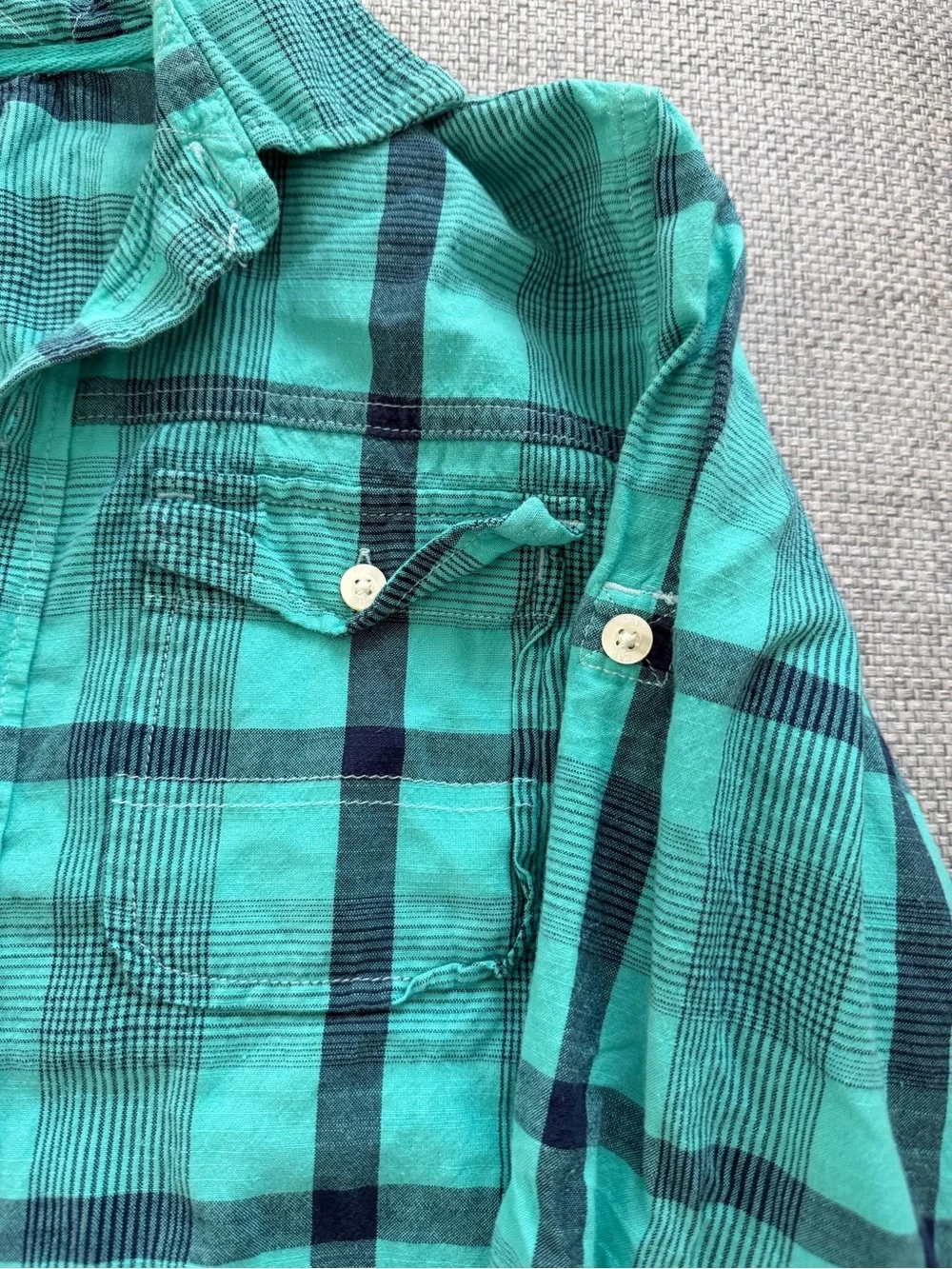 GAP lightweight plaid